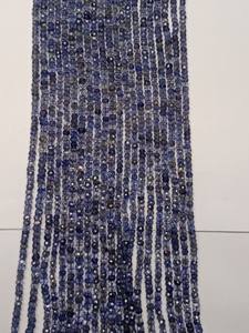 ลูกปัดไอโอไลต์ธรรมชาติคุณภาพสูงทรงรอนเดลเหลี่ยมเพชรพลอย ทำด้วยมือ ราคาขายส่ง ขนาด 4 มม.-4.5 มม. สำหรับทำเครื่องประดับ - Product Image 2