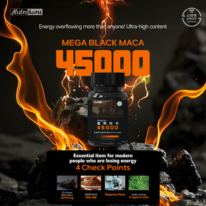 Nutriharu Mega BlackMaca, Maca Negra, Arginina, Zinc, Suplemento Coreano Popular para la Vitalidad, Energía y Resistencia Masculina, Más Vendido - Product Image 5