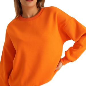 2023 dernière sublimation logo personnalisé sweat-shirt femme dans différents styles sweats en coton personnalisés sans capuche - Product Image 1