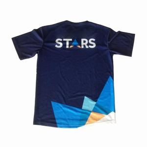 เสื้อยืดผู้ชายลายหัวกะโหลก 3 มิติ สีน้ำเงิน แขนสั้น ผ้าถัก พิมพ์ลายกราฟิก ระบายอากาศได้ดี สวมใส่สบายๆ ในฤดูร้อน - Product Image 3