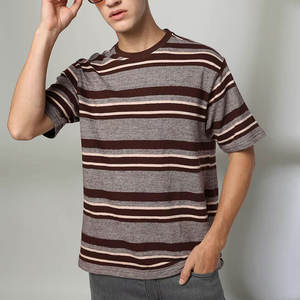 Camiseta Oversize de Algodón para Hombre, Cuello Redondo, Personalizable con Logo, Hecha en Pakistán, Venta Caliente - Product Image 1