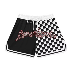 Shorts de bain respirants en maille pour hommes, séchage rapide, imperméables, écologiques, taille mi-haute, 100 % coton, pour le basketball et l'entraînement, avec logo personnalisé - Product Image 6