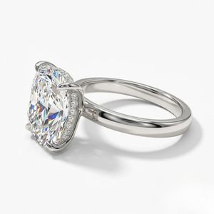 Premium PT950 Platinum Diamond <b>Ring</b> with Lab Grown Diamond Elegant Fine Jewelry <b>for</b> <b>Men</b> Women - Product Image 4