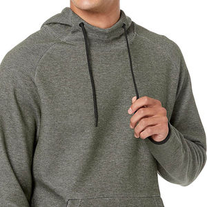 Sudadera con Capucha de Forro Polar de Algodón para Hombre, con Logotipo Personalizado, Hecha en Pakistán, Exportador al por Mayor, Incluye Servicio de Acabado Profesional - Product Image 1