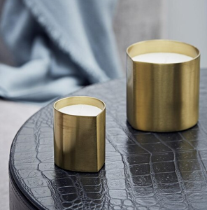 Portavelas de latón floral para velas de té, para bodas, eventos festivos, moderno soporte de velas con acabado metálico para decoración del hogar, para mesa. - Product Image 6