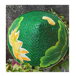 Chapeau en feuilles de palmier artisanal du Vietnam, chapeau conique traditionnel pour les boutiques de souvenirs - Product Image 4