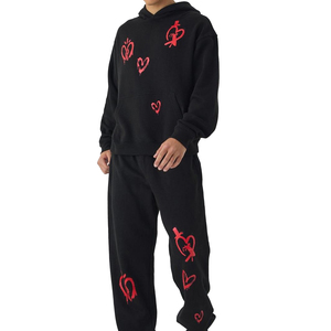 Wholesale 2026 Manufacture High Quality Custom Size Sublimation Tracksuits Oversized <b>Pullover</b> <b>Men</b> <b>Pullover</b> Tracksuit For Sale - Product Image 1
