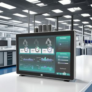 Panel PC PCAP sin ventilador IEI de 13,3 pulgadas, procesador Intel Celeron J6412, antideslumbrante y Anti-UV, todo en uno, <span class=keywords><strong>a</strong></span> prueba de polvo, <span class=keywords><strong>a</strong></span> prueba de polvo - Product Image 1