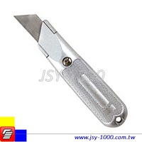 Couteau à tapis à lame fixe de qualité industrielle JSY, lame à changement rapide SK2, manche en aluminium, épaisseur standard, modèle 861, OEM/ODM