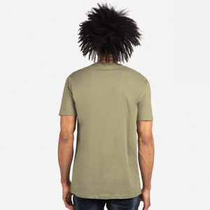 T-shirts pour hommes Next Level Apparel 3600, unisexes, mélange de coton CVC, multicolores, étiquette privée, col rond, t-shirts vierges en tissu tri-mélange - Product Image 4