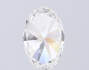 Diamant de laboratoire ovale taille radiant 2,20 carats F VS1, polissage excellent, éco-responsable, pierre précieuse synthétique CVD de pointe pour la joaillerie fine - Product Image 1