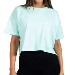 Camiseta Corta de Verano para Mujer, Personalizada con Estampado, Parches y Apliques, Ecológica, en Oferta - Product Image 1