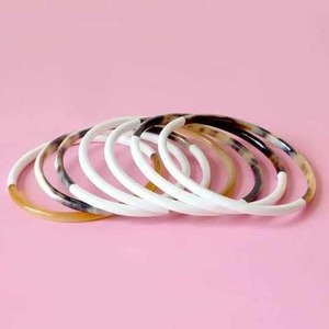 Bracelet en corne de buffle, d'âne ou de vache, fait main, de luxe, vente en gros, bijoux de mode pour hommes et femmes - Product Image 1