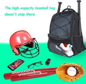 Bagnex Baseball <b>Backpack</b> for Adults & Youth 600D Waterproof with Bat & Shoe Compartments Fence Hook 50-<b>70L</b> Capacity Customizable - Product Image 6
