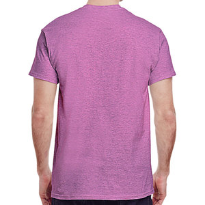 Nouveaux T-shirts décontractés pour hommes Clush Industries CI-TS-0001, style personnalisé uni, manches courtes, col rond, tricotés, 100% coton - Product Image 2
