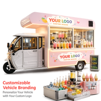 Camion de cuisine mobile personnalisable avec cuisine complète et équipement commercial pour le riz frit