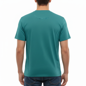 เสื้อยืดพิมพ์ลายโลโก้แบบกำหนดเอง OEM สำหรับทุกเพศทุกวัย ผ้าคอตตอนพรีเมียม 100% 260GSM ทรงโอเวอร์ไซส์ ผ้าไม่ยับ ระบายอากาศได้ดี - Product Image 2