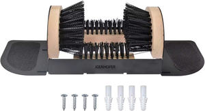 Raspador de Botas de Madera para Exteriores con Cerdas de Nailon Resistentes para Eliminar Barro y Nieve de Botas de Trabajo - Product Image 4