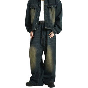 Pantalones de Hombre de Último Diseño, Cómodos, Holgados, Lavados, Transpirables, Estilo Baggy - Product Image 3