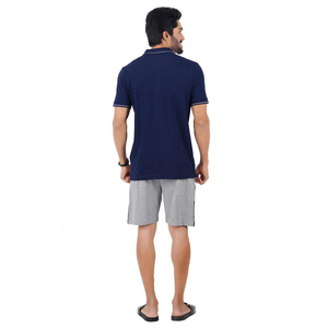 Ensemble polo et short décontracté en coton de haute qualité pour homme, taille plus, avec logo personnalisé, collection automne 2026 - Product Image 6
