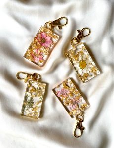 Resin <b>Key</b> Ring Handmade Unique Epoxy Decorative Keychain Stylish Promotional Gift Accessory - Product Image 5