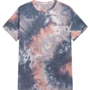 เสื้อทีเชิ100% ตตอนผ้าย้อมสีโอเวอร์ไซส์สไตล์วินเทจแฟชั่นฤดูใบไม้ร่วงฤดูหนาวจากเวียดนาม - Product Image 1