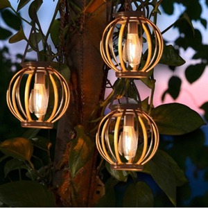 Elegante Farol Colgante de Metal Negro, Ideal para Decoración de Balcón, Jardín y Entrada Exterior, Venta al por Mayor desde India - Product Image 2