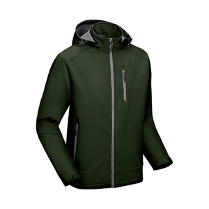 OEM Men's Lightweight Softshell <b>Jacket</b> Warm <b>Fleece</b> <b>Lined</b> Windbreaker Waterproof Polyester Casual Softshell <b>Jackets</b> - Product Image 3