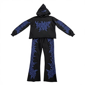 Unisex <b>Track</b> <b>Jacket</b> with Contrast Panels Jogging Suit Custom Logo Hooded Tracksuits <b>for</b> <b>Men</b> - Product Image 1