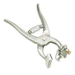 Pince à tatouer pour animaux de grande taille, en alliage d'aluminium, réutilisable, réglable, durable, outils vétérinaires pour le marquage des porcs et des lapins, à vendre - Product Image 6