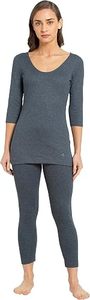 Women High Waist Black <b>Leggings</b> Slim Fit Knitted Cotton Winter Casual Solid Color Breathable Thermal Vintage <b>Crop</b> Pants - Product Image 4