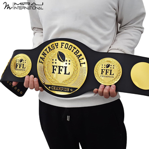 Cinturón de Campeón Personalizado Premium, Doble Capa de Metal, Correa de Cuero, Cinturones de Trofeo para Lucha Libre y Boxeo, Venta al Por Mayor - Product Image 5
