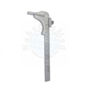 Règle d'acétabule en acier inoxydable, instrument manuel orthopédique de mesure osseuse, kit d'outils de mesure chirurgicale de précision réutilisable CE - Product Image 4