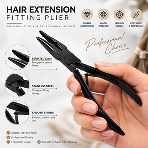 Pince à extensions capillaires professionnelle pour micro-anneaux, outil d'installation pour salon - Product Image 3
