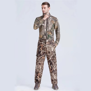 Trajes de Caza para Hombre, Ropa de Camuflaje para Caza y Senderismo de Invierno, Forro Polar Cortavientos Cálido de Alta Calidad - Product Image 1