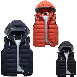 Gilet matelassé pour homme, gilets équestres, vêtements décontractés d'hiver, streetwear, veste sans manches, manteau, gilet matelassé personnalisé pour homme - Product Image 4