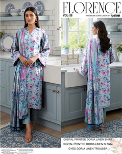 Colección de marcas famosas, vestido de lino para mujer, ropa de invierno, vestido con estampado digital, tela de alta calidad, material de buena calidad. - Product Image 3