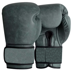 Guantes de Boxeo de Piel con Cordones y Cierre de Velcro para Hombre y Mujer, Marca Tombola Sports OEM TS-BG-0017, para Entrenamiento y Sparring, Anti-UV y Transpirables - Product Image 5