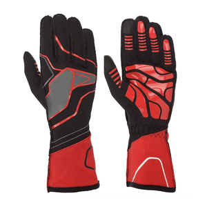 Gants de moto sportifs, longueur poignet, respirants, en PU, rouge et noir, pour cyclisme et usage extérieur, printemps-été, Moto R - Product Image 1