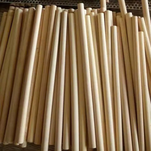 <b>Reusable</b> Bamboo <b>Straws</b> Set with Cleaning Brush and Linen Bag Biodegradable Natural Drinking <b>Straws</b> Eco Friendly - Product Image 1