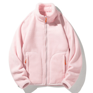 Veste en fourrure 100% laine personnalisée pour l'hiver, veste imprimée sur toute la surface, veste en polaire sherpa surdimensionnée, veste en laine moelleuse pour hommes - Product Image 4