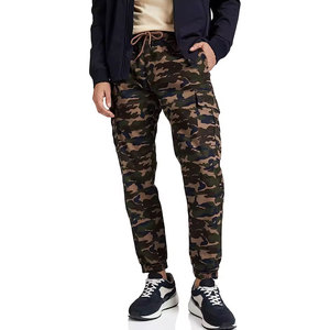 Comfortable Fashion Adjustable Drawstring Waist Men Utility Cargo Pants Modern Street Style Trendy Daily Wear Men Cargo Pants - Product Image 1