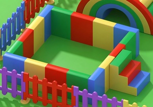 Juego de Bloques de Plástico de Primera Calidad para Área de Juegos Infantil, Uso en Jardín de Niños - Product Image 3
