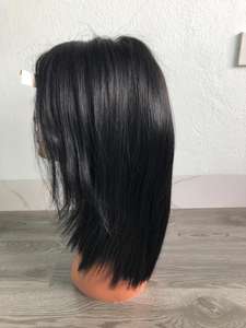 Extensiones de cabello humano Glue les Wig con HD Swiss LACE frontal 100% origen de cabello humano Vietnam - Product Image 3