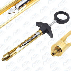 Inyecciones de precisión Instrumentos quirúrgicos dentales de acero inoxidable Jeringa dental Aspiración Jeringa negra y dorada de 1,8 ml - Product Image 4