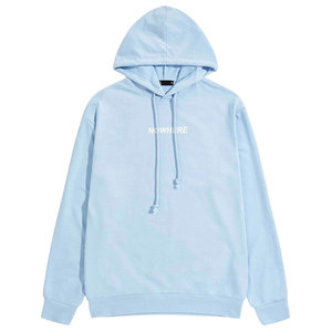 Premium Quality <b>Thick</b> GSM Cotton <b>Fleece</b> Made Blank Pullover Cheap Price Street Style Sky Blue Hoodie Cut & Sew Streetwear <b>Jacket</b> - Product Image 1