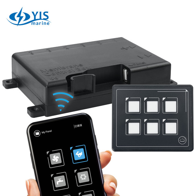6 Gang Offroad Wireless Switch Panel with APP Control
