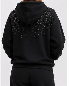 Sudaderas con Pedrería para Mujer, Diseño Otoñal, de Algodón, Duraderas, Marca Privada - Product Image 2