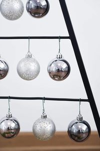 Metal Christmas <b>Tree</b> Decoration | Black Iron <b>Tree</b> <b>Stand</b> with Wooden Base | Holiday Home Decor - Product Image 3