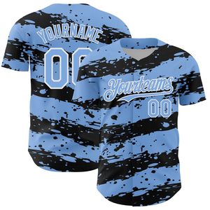 เสื้อเบสบอลโพลีเอสเตอร์ 100% ระบายอากาศได้ดี พิมพ์ลายแบบรีดร้อนตามสั่ง สำหรับสโมสรและโรงเรียน ปรับแต่งชื่อทีม โลโก้ และตำแหน่งได้ - Product Image 3